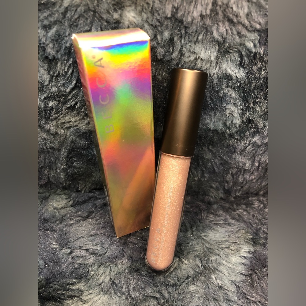 NIB -OPAL X JADE- Becca Liquid Crystal Lip Topper Glow Gloss